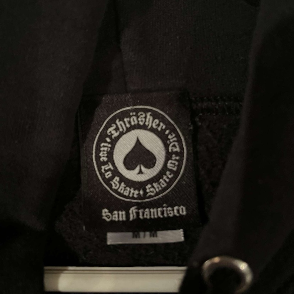 Thrasher Black San Francisco Hoodie - Picture 3 of 3